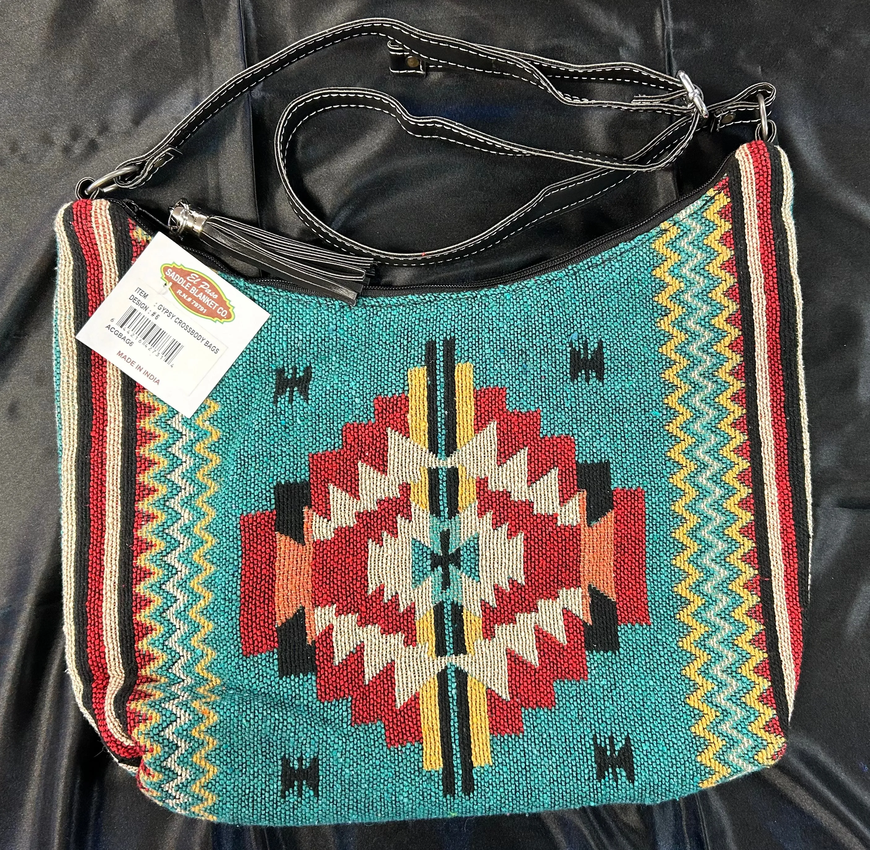 Native Print Crossbody Bag