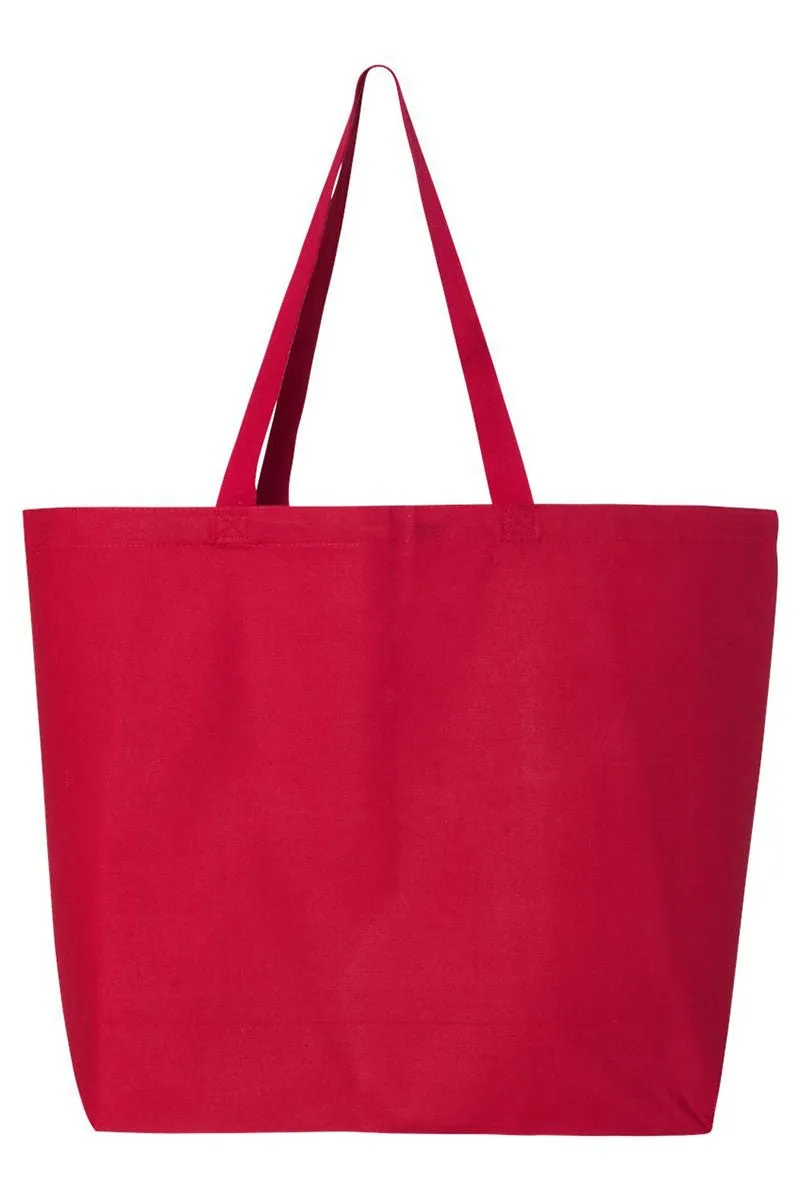 Neon XOXO Canvas Jumbo Tote
