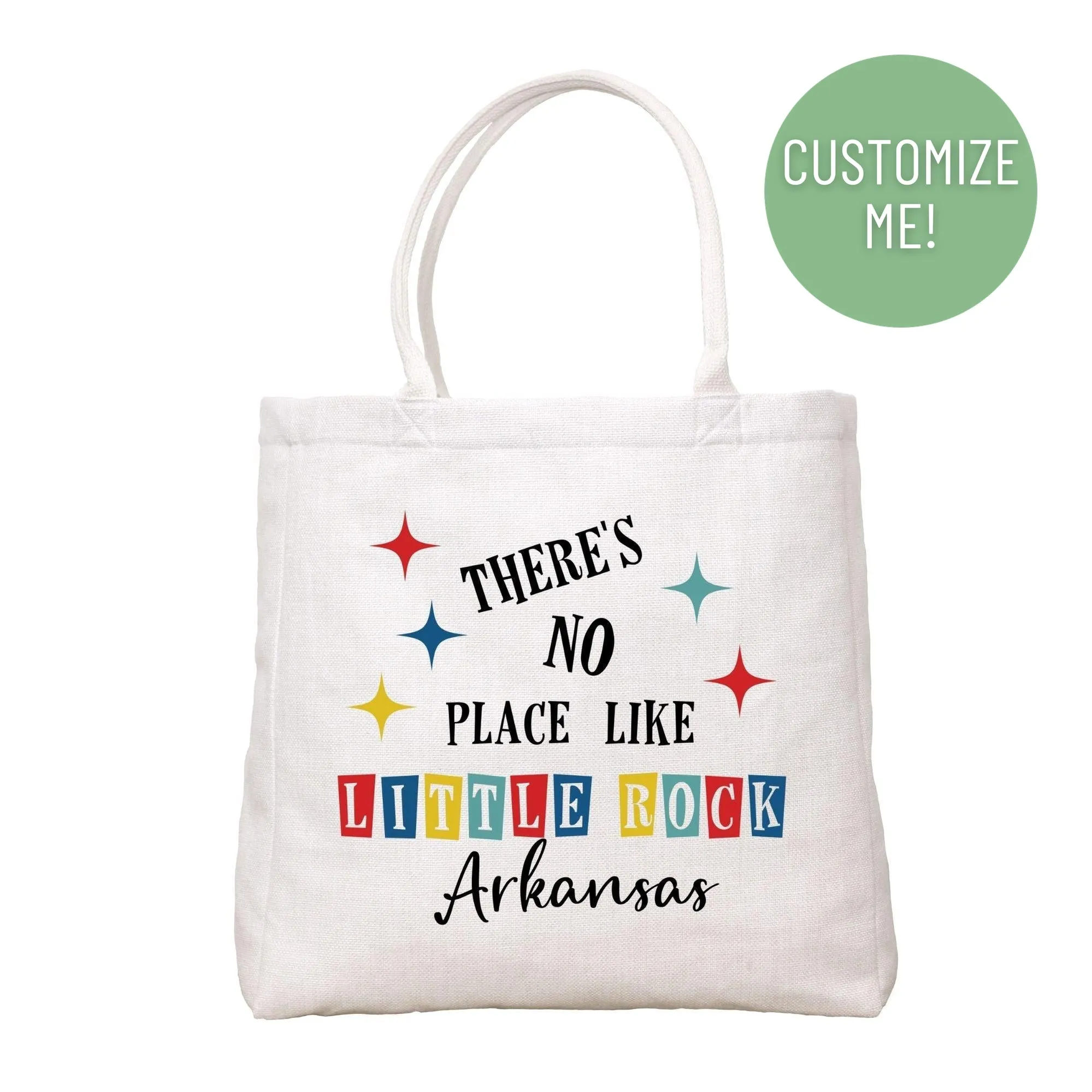 No Place Color Block Tote Bag