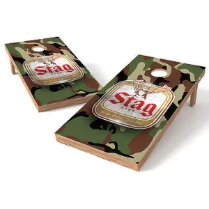 Official 2x4 Stag Beer Cornhole Game