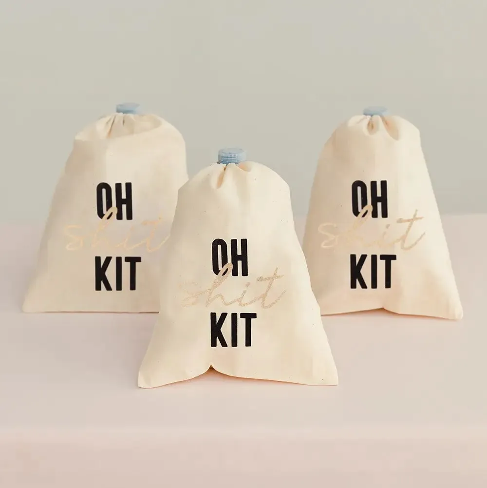 Oh Shit Kit - Hangover Drawstring Gift Bag