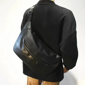 One-shoulder Crossbody Motorcycle Bag