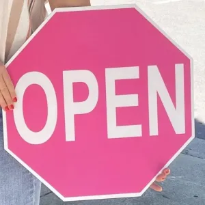 Open Business Sign