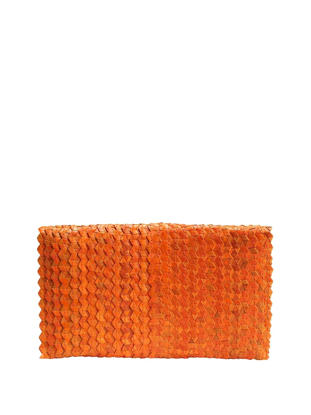 Pandegelang Raffia Seashell Clutch