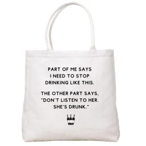 Part Of Me Tote Bag