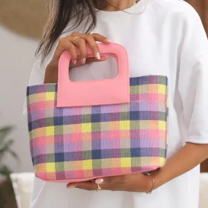 Pink Square bag