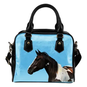 Pinto Horse Shoulder Bag