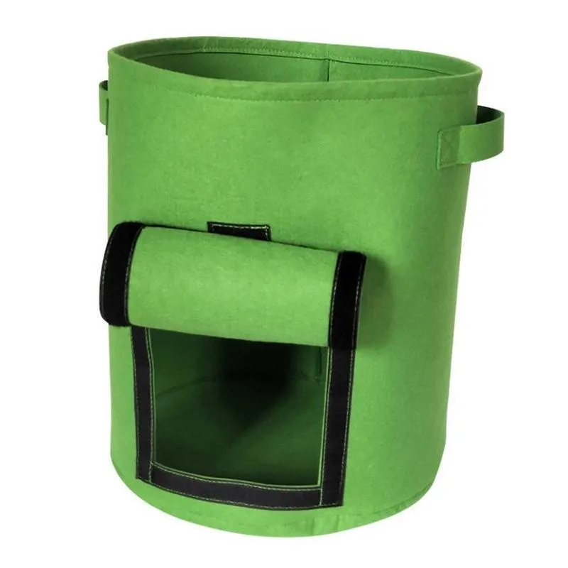 Potato Grow Bags 3PCS 3Colours 10 Gallon Side Window