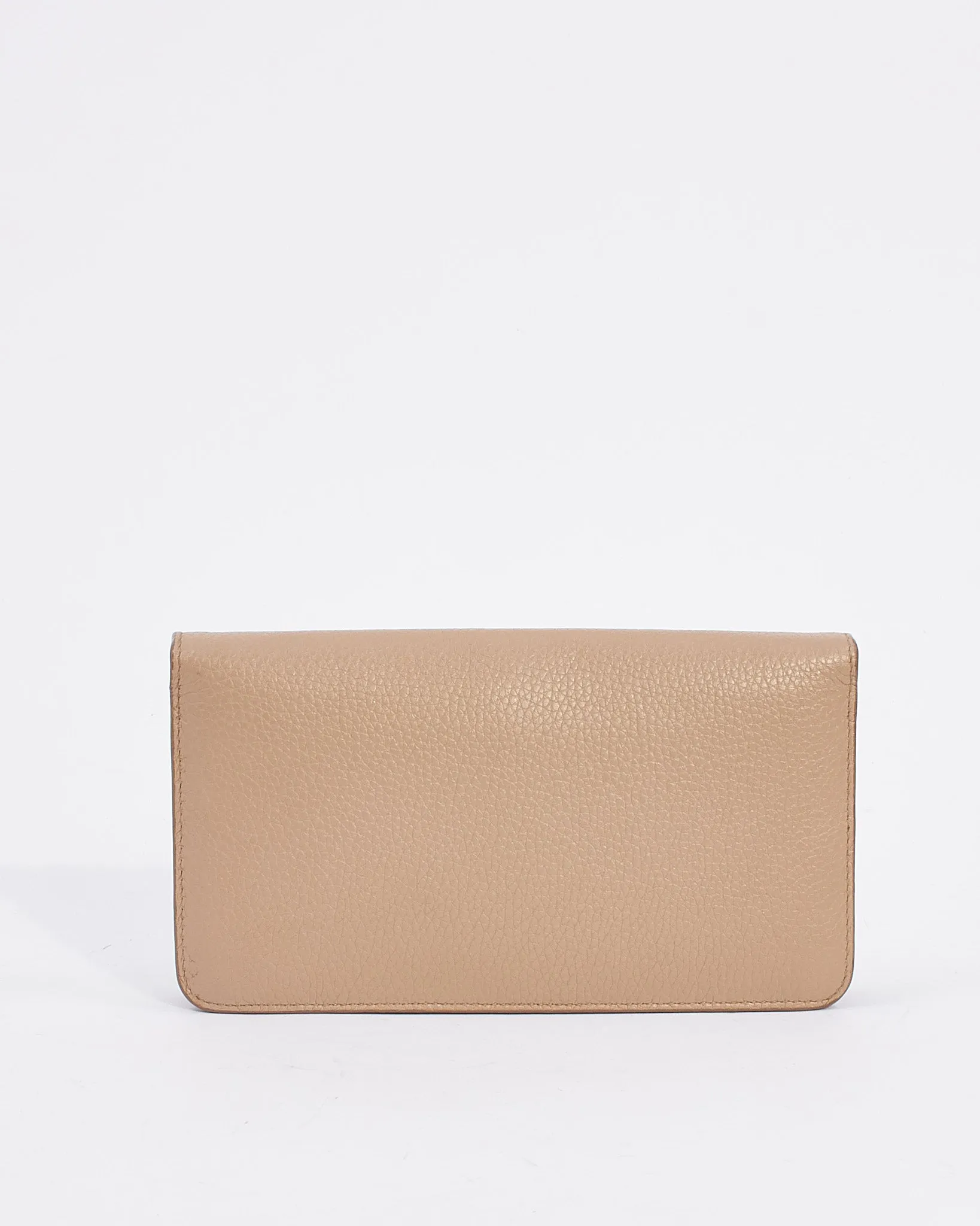 Prada Beige (cammeo) Vitello Daino Leather Wallet on Chain Bag