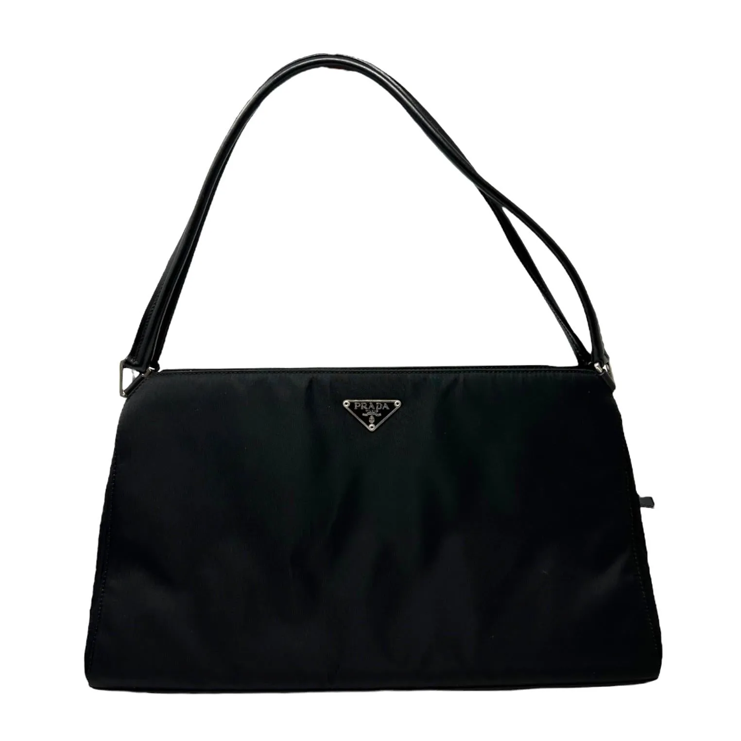Prada Black Nylon Shoulder Bag