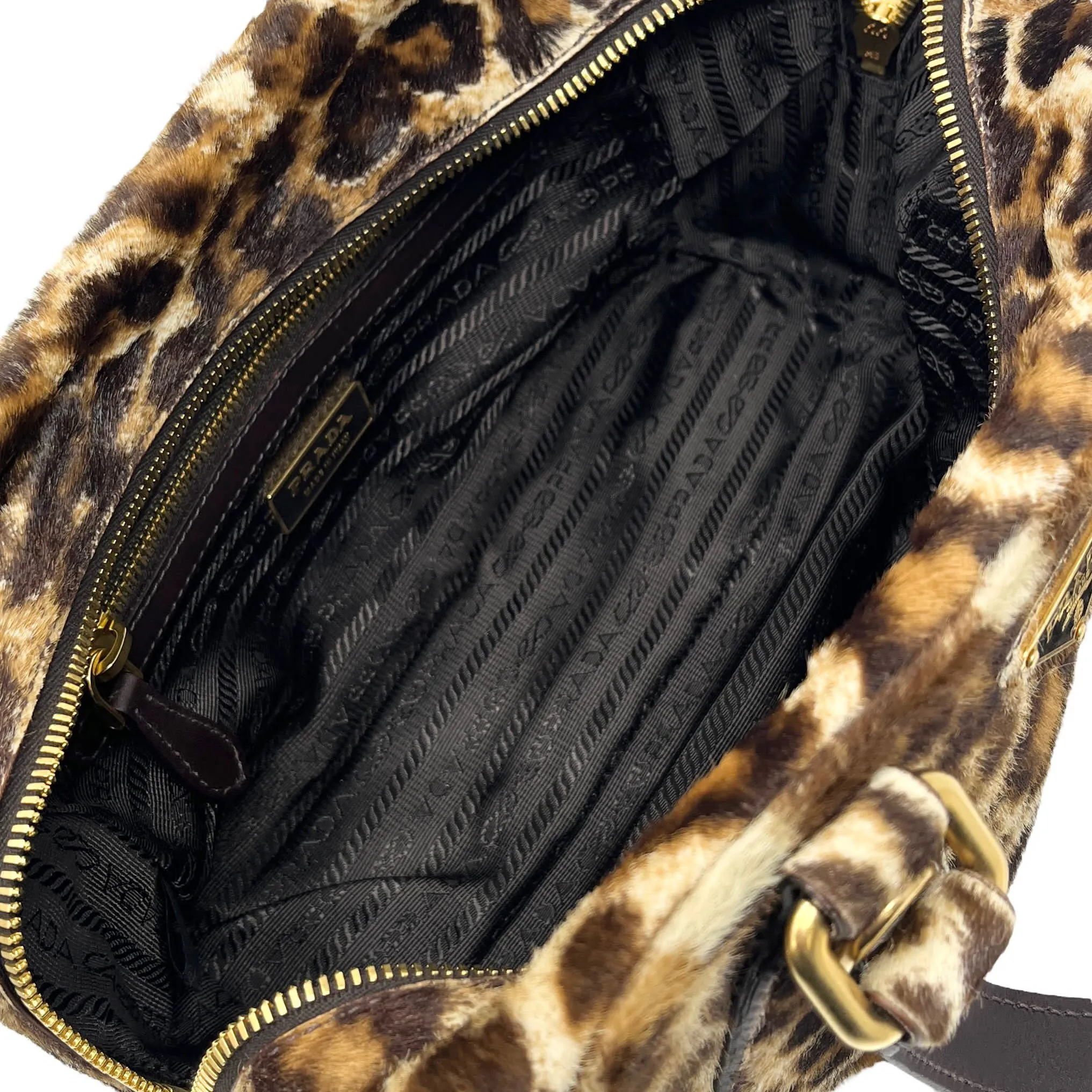 Prada Cheetah Print Mini Shoulder Bag