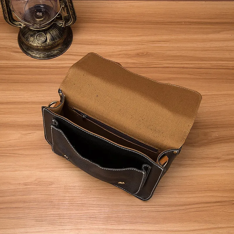 Quality Genuine Leather Women Messenger Over The Shoulder Tote