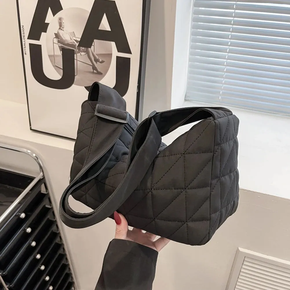 Quilted Padded Crossbody Bag