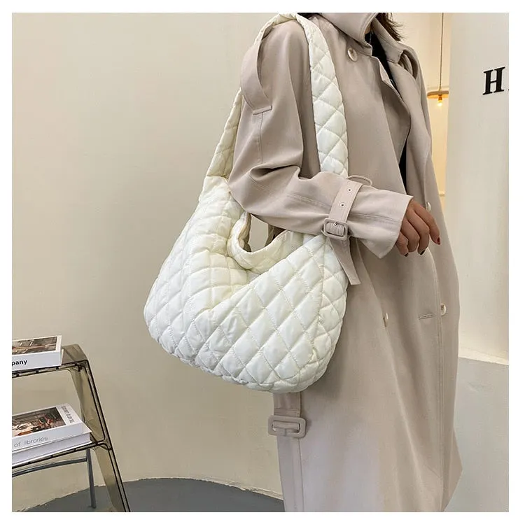 Quilted Padded Tote Bag
