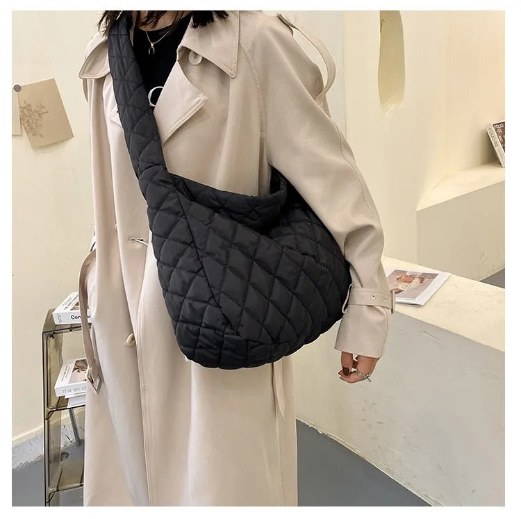 Quilted Padded Tote Bag