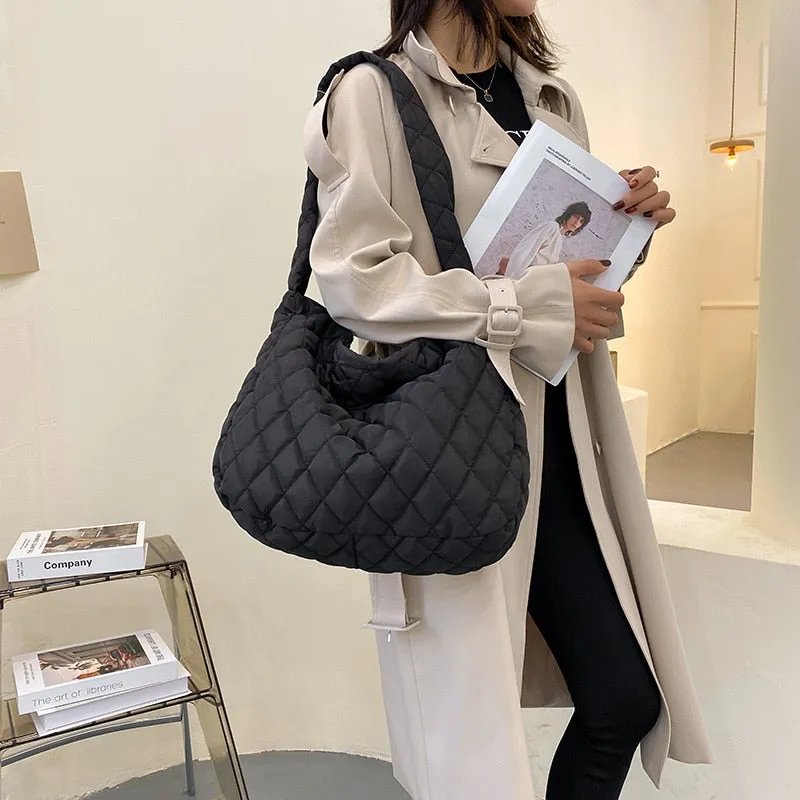 Quilted Padded Tote Bag