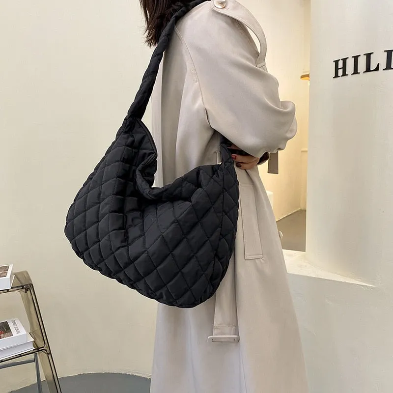 Quilted Padded Tote Bag