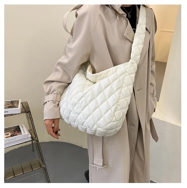 Quilted Padded Tote Bag