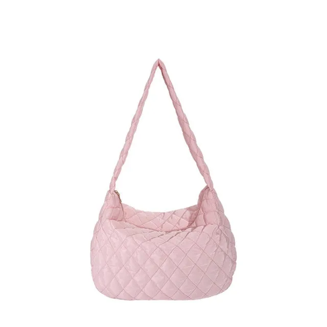 Quilted Padded Tote Bag