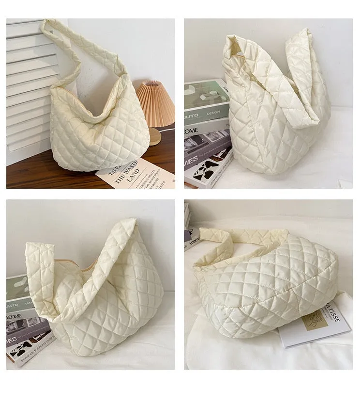 Quilted Padded Tote Bag