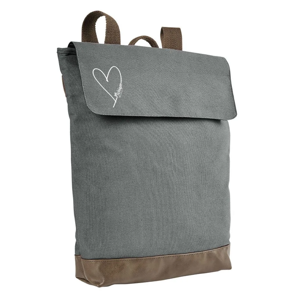 "Little Love" Canvas Day Pack