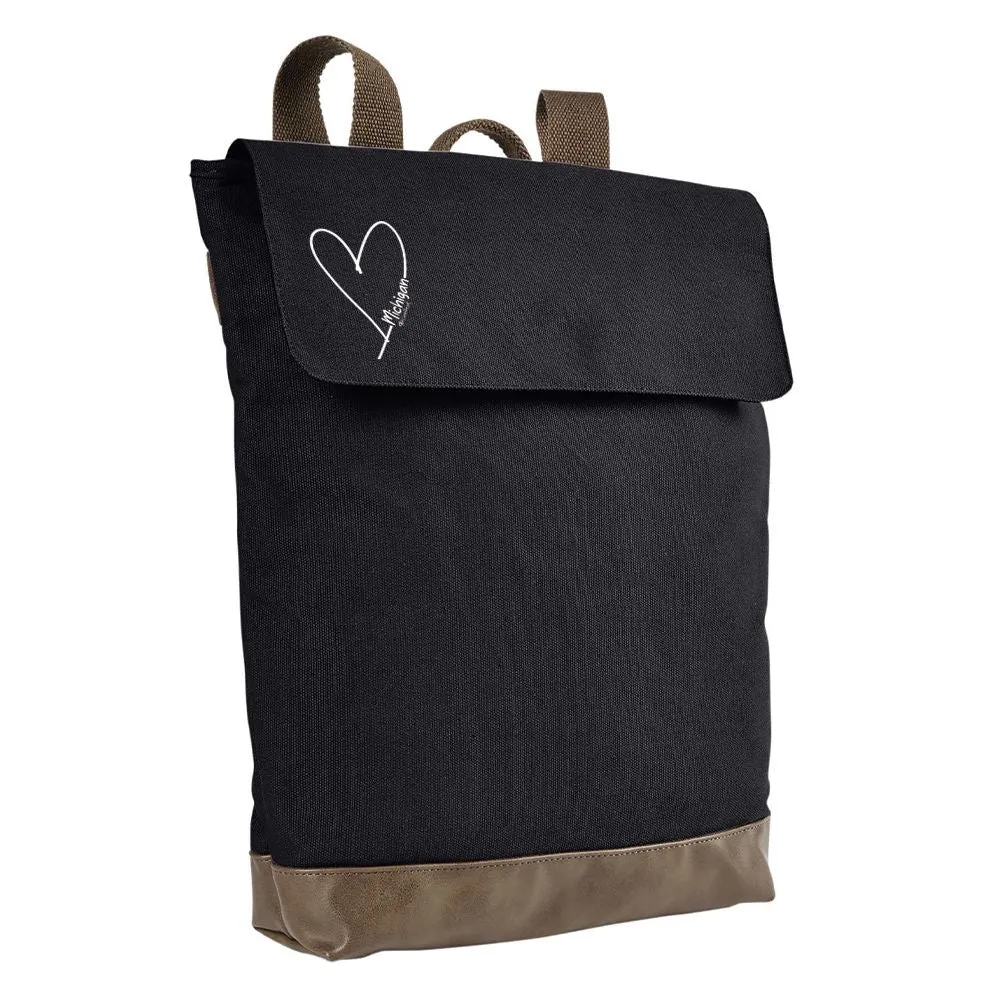 "Little Love" Canvas Day Pack