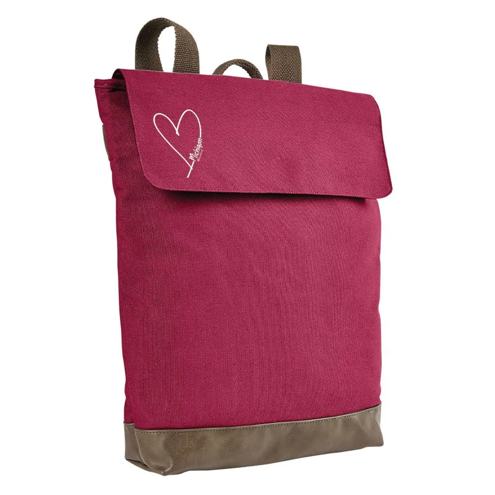 "Little Love" Canvas Day Pack