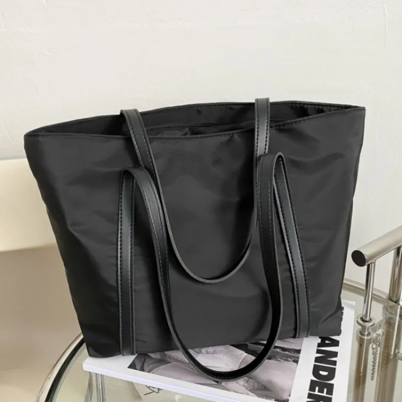 Realaiot Top handle Women Dumpling bag Handbags thick Oxford Shoulder bag Luxury Designer waterproof nylon portabl Tote Bags