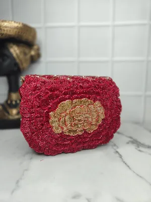 Red Flap Bag
