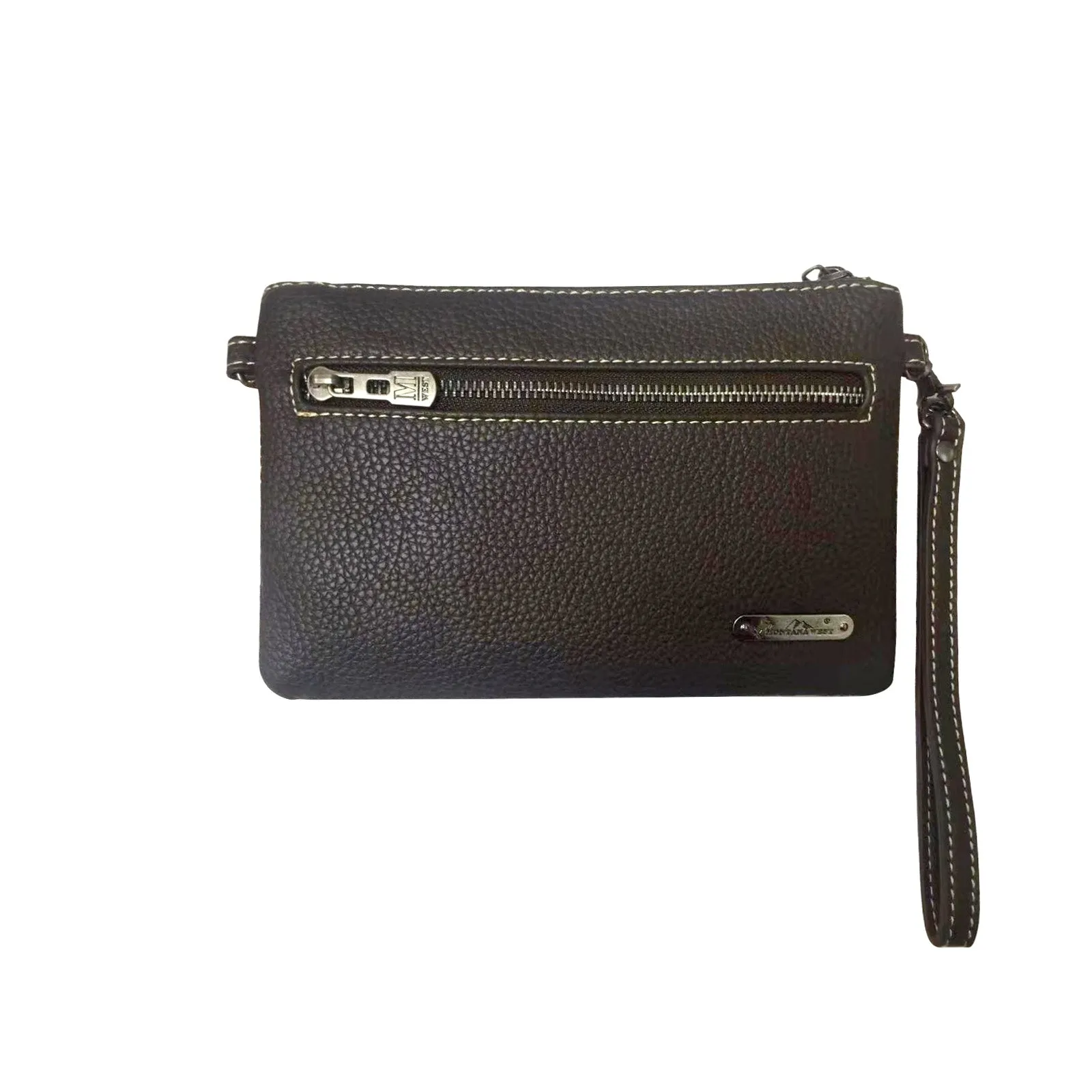 RLH-024 Montana West Hair-On Cowhide Leather Clutch/Crossbody