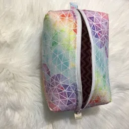 RTS Boxy Bag Mosaic Rainbow Print