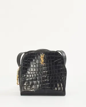 Saint Laurent Black Leather Shoulder Bag