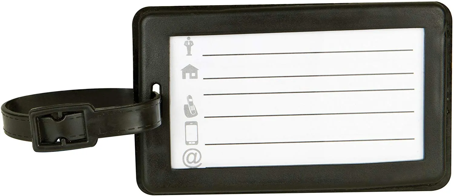 Set of 2 Luggage Tags - Hot Spots