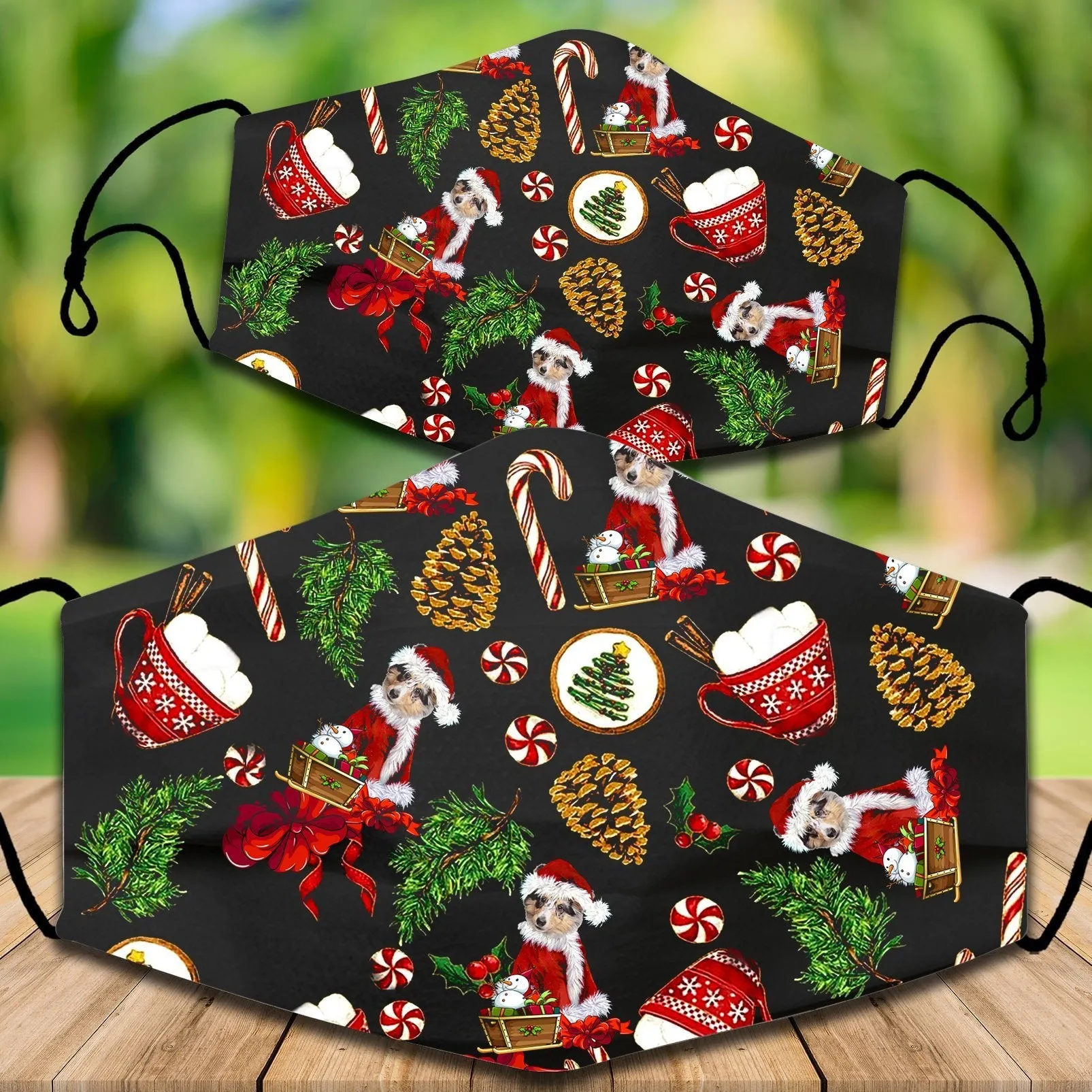 Shetland Sheepdog Christmas Veil