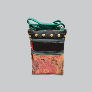 Sling Bag in Canvas & Leather