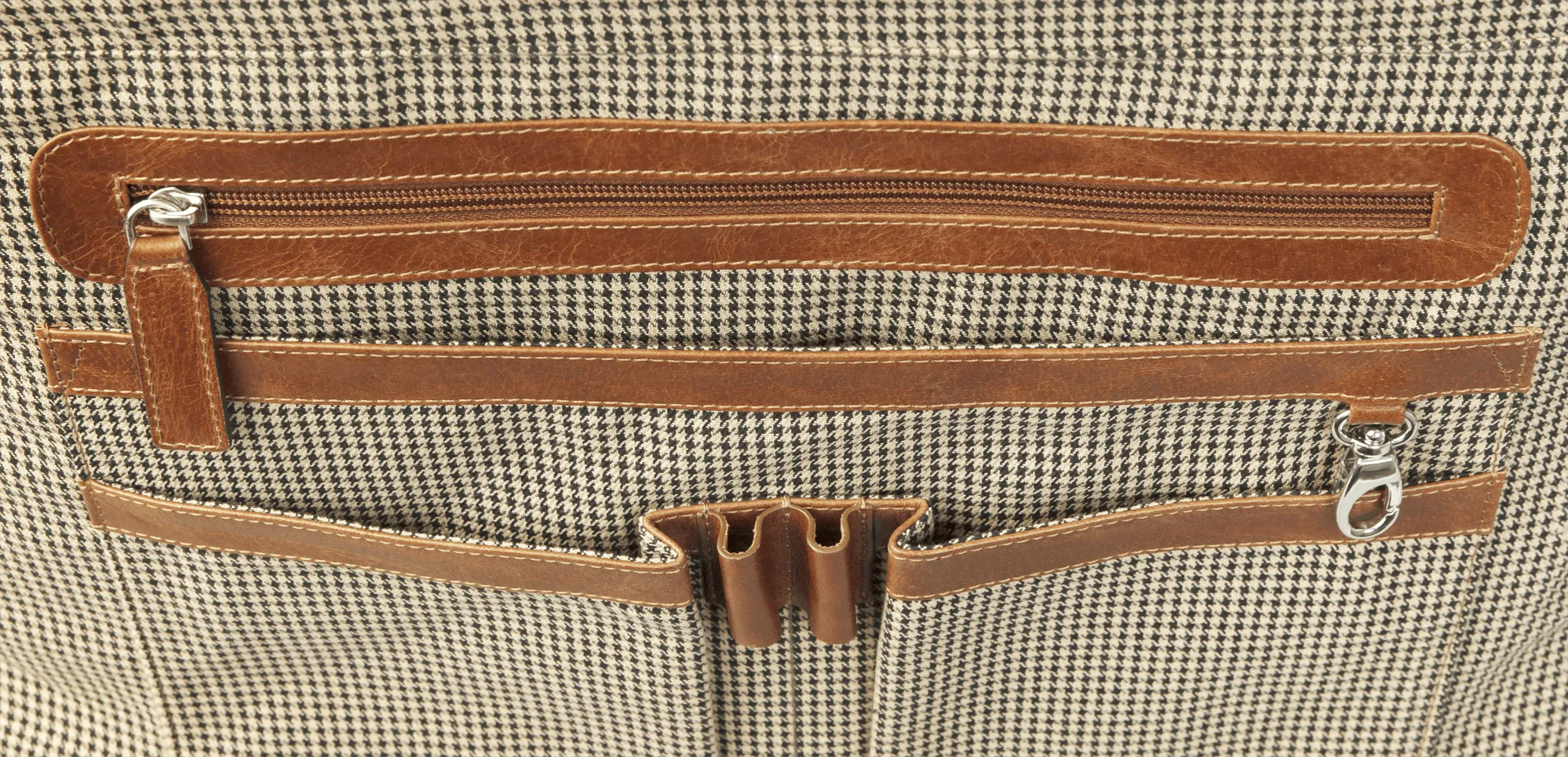 Sophie Tan Leather Womens 15" Laptop Tote