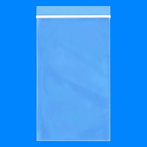 Spartan Industrial - 3” X 6” (1000 Pack) 2 Mil Clear Reclosable Zip Plastic Poly Bags with Resealable Lock Seal Zipper