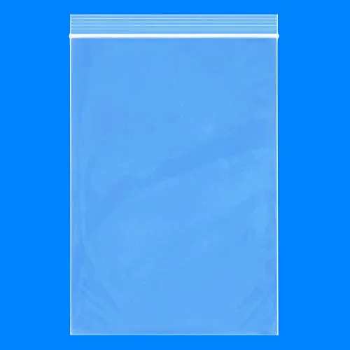 Spartan Industrial - 4” X 8” (1000 Pack) 2 Mil Clear Reclosable Zip Plastic Poly Bags with Resealable Lock Seal Zipper