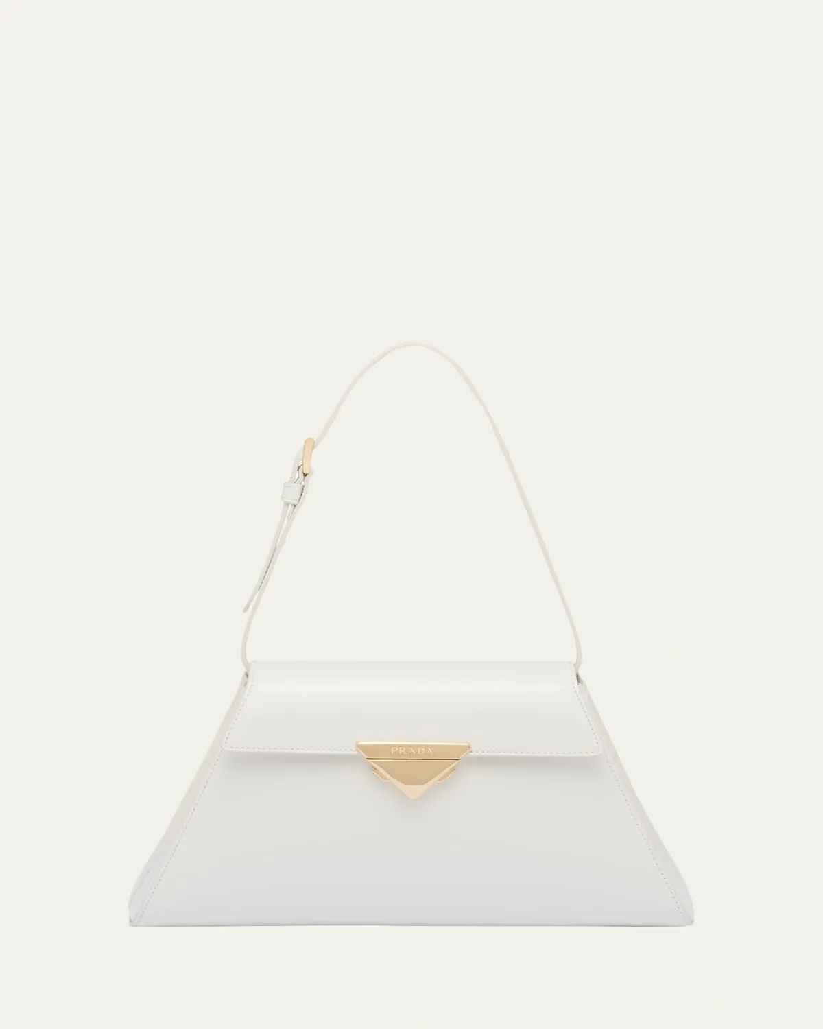 Spazzolato Leather Shoulder Bag
