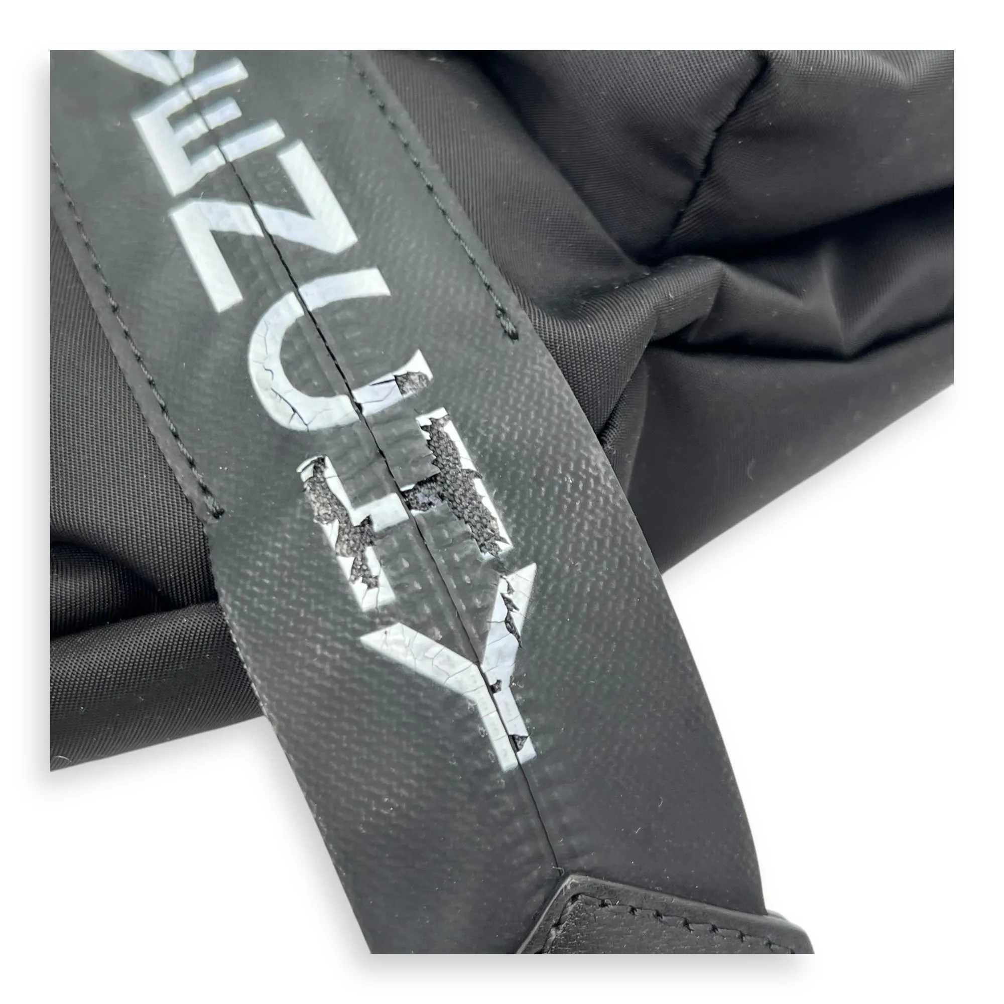 Spectre Crossbody bag in Nylon, Silver Hardware