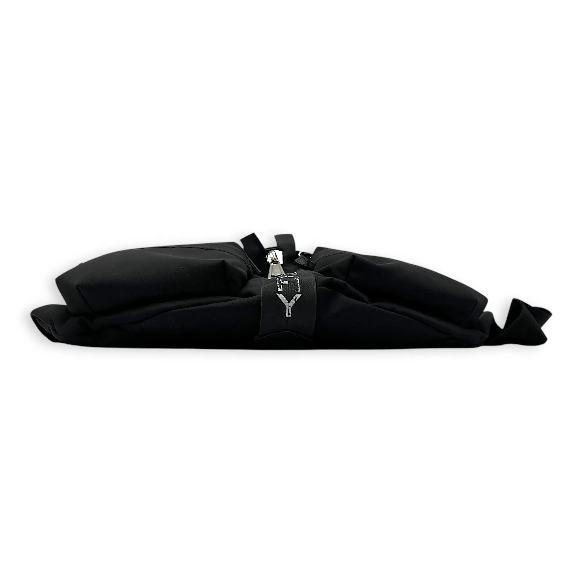 Spectre Crossbody bag in Nylon, Silver Hardware