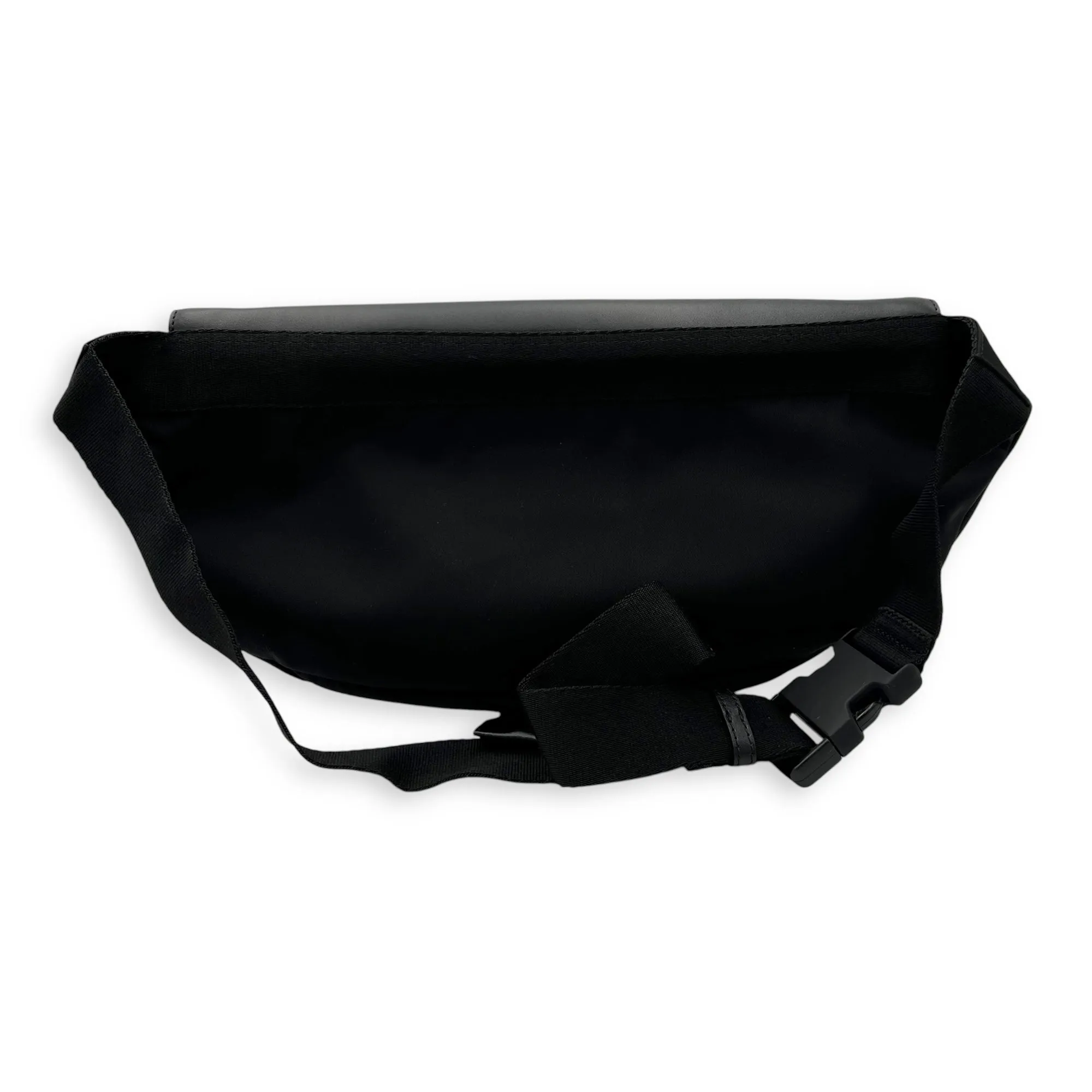 Spectre Crossbody bag in Nylon, Silver Hardware