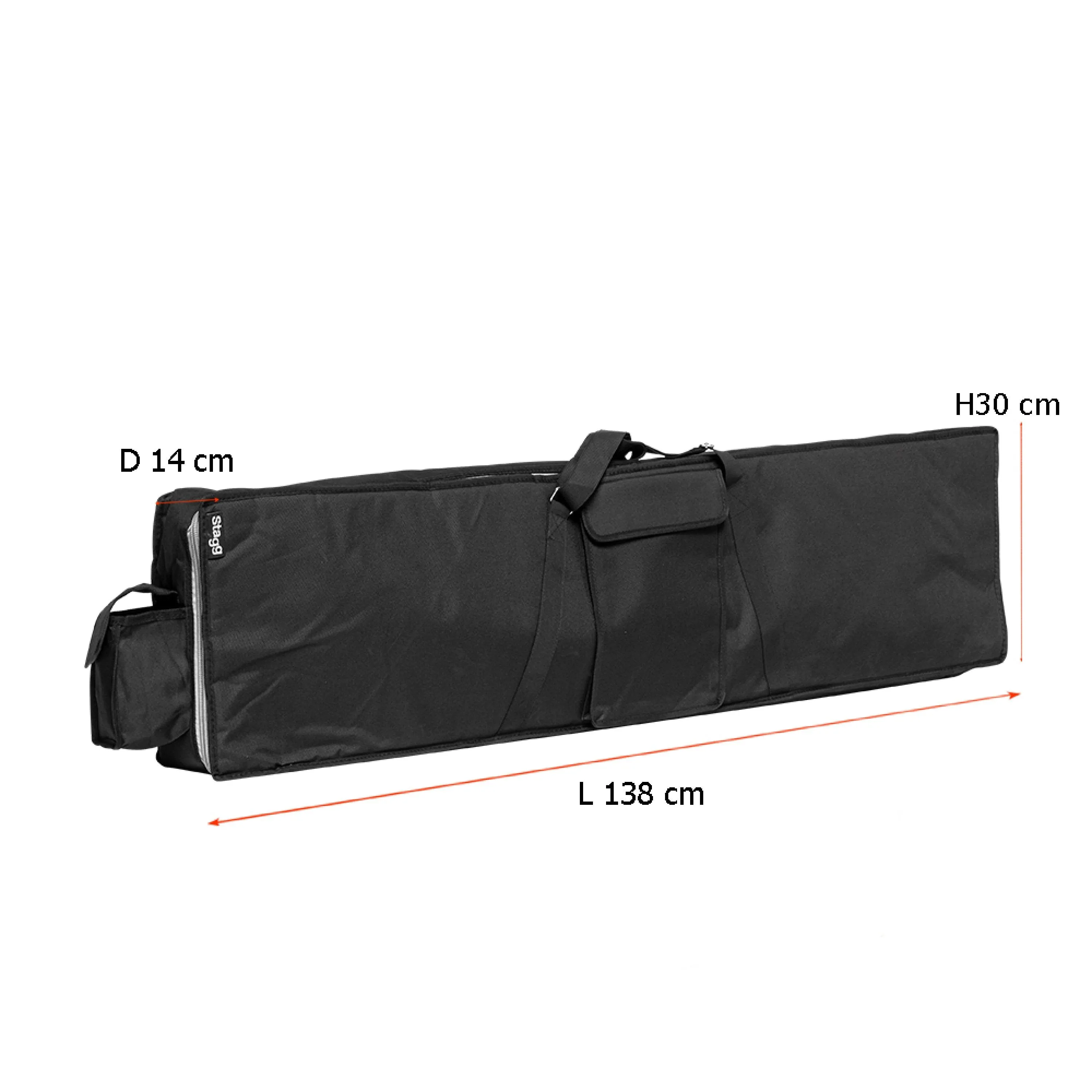 Stagg (K10-138) 88 Key - 10mm Padded keyboard bag