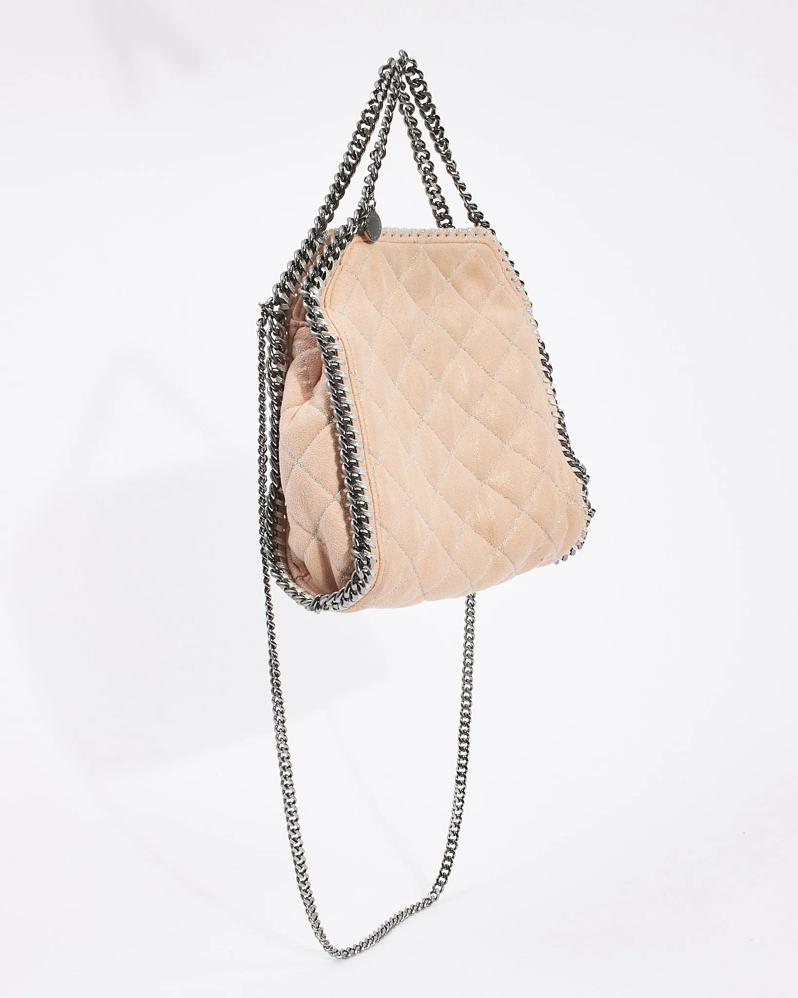 Stella McCartney Blush Pink Quilted Mini Falabella Bag
