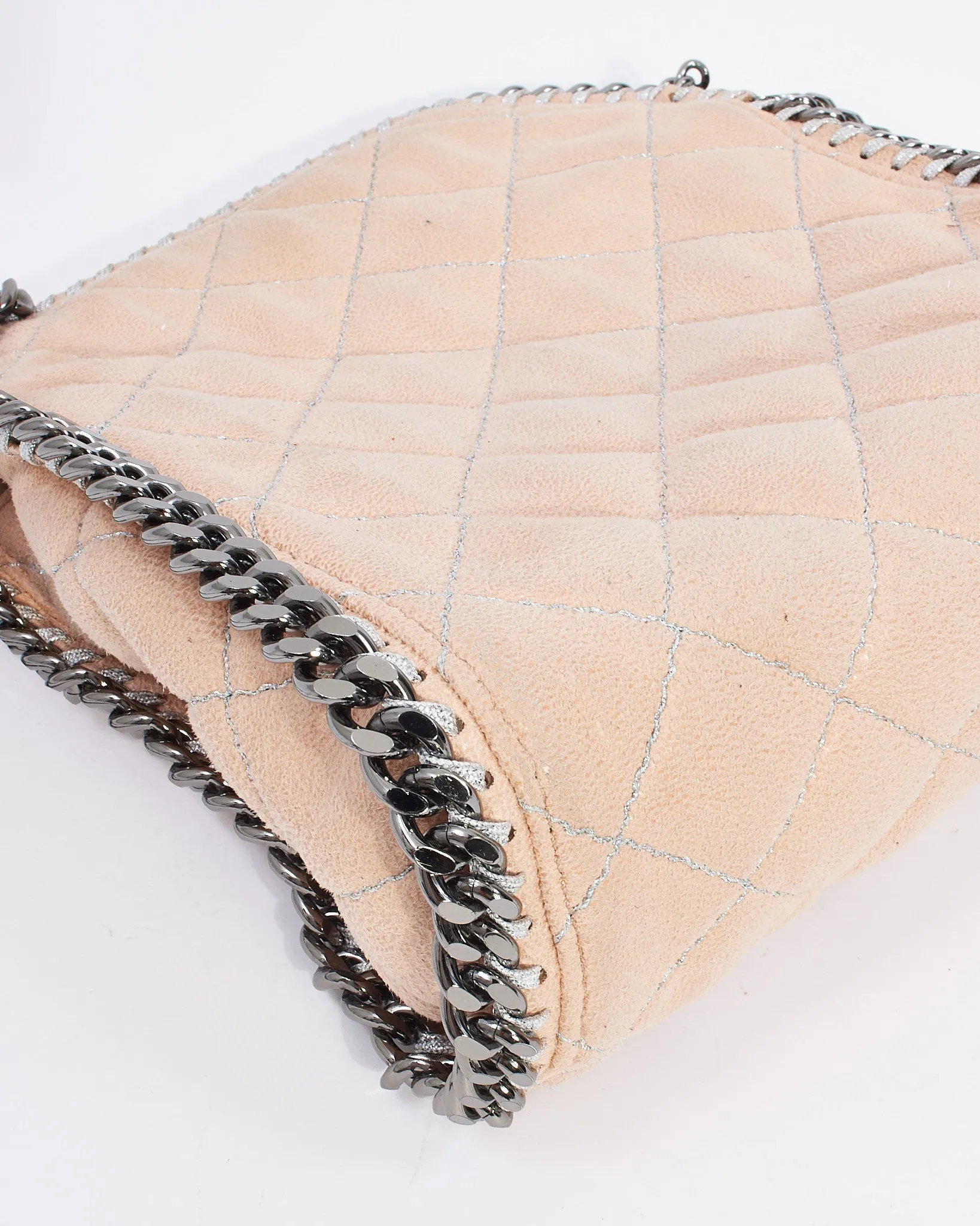 Stella McCartney Blush Pink Quilted Mini Falabella Bag