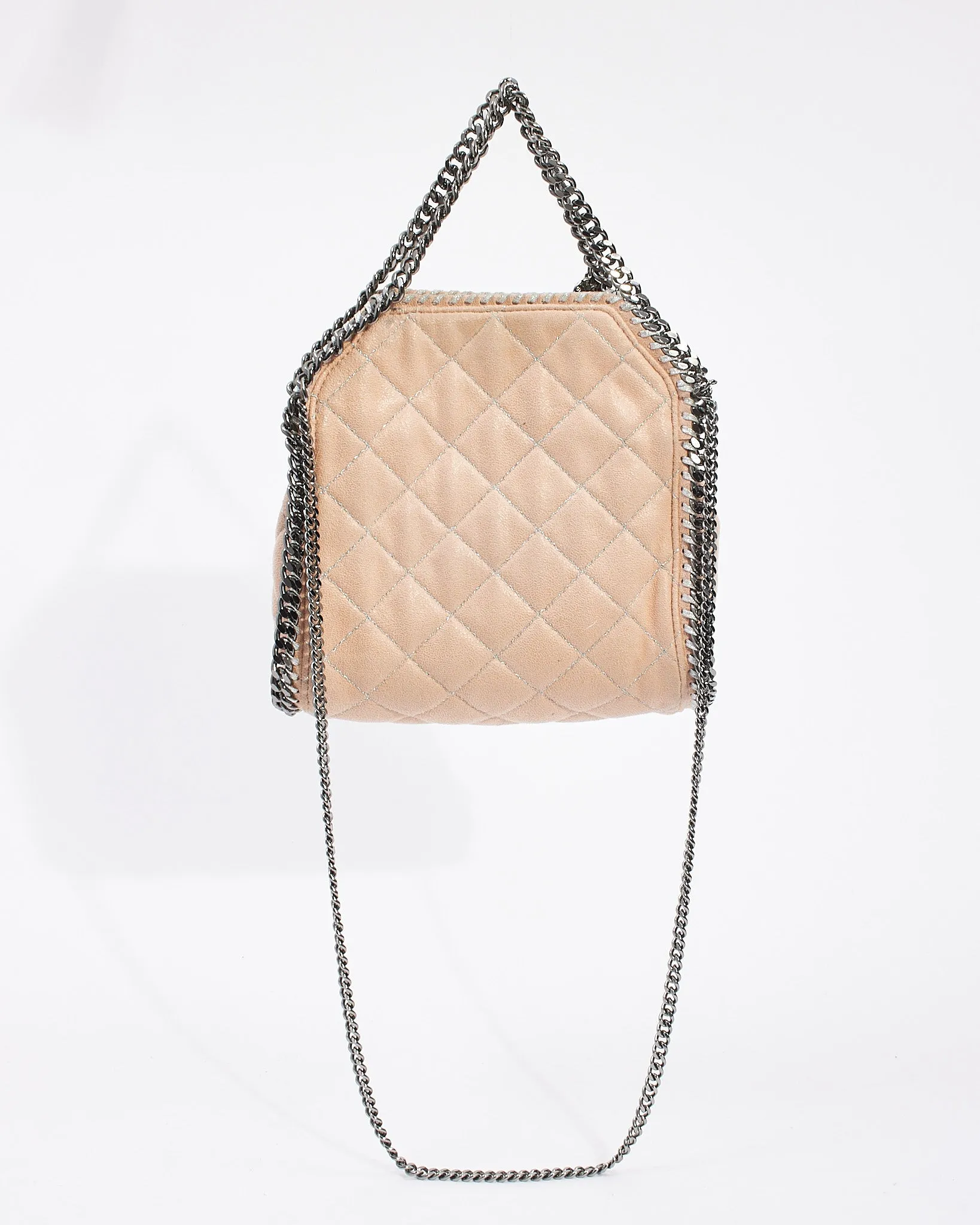 Stella McCartney Blush Pink Quilted Mini Falabella Bag