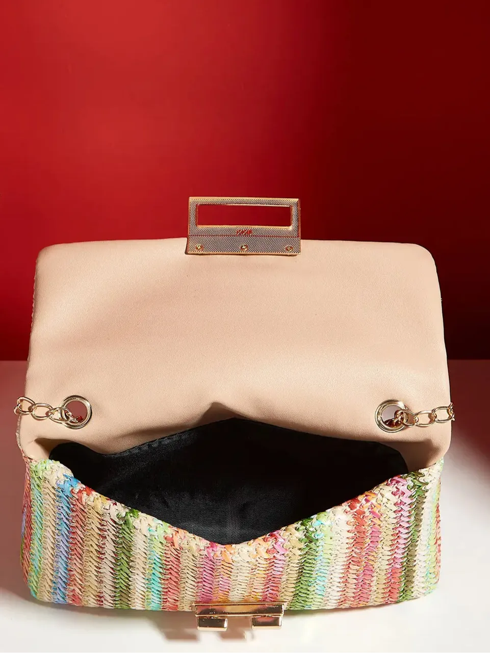 Straw Crossbody Bag