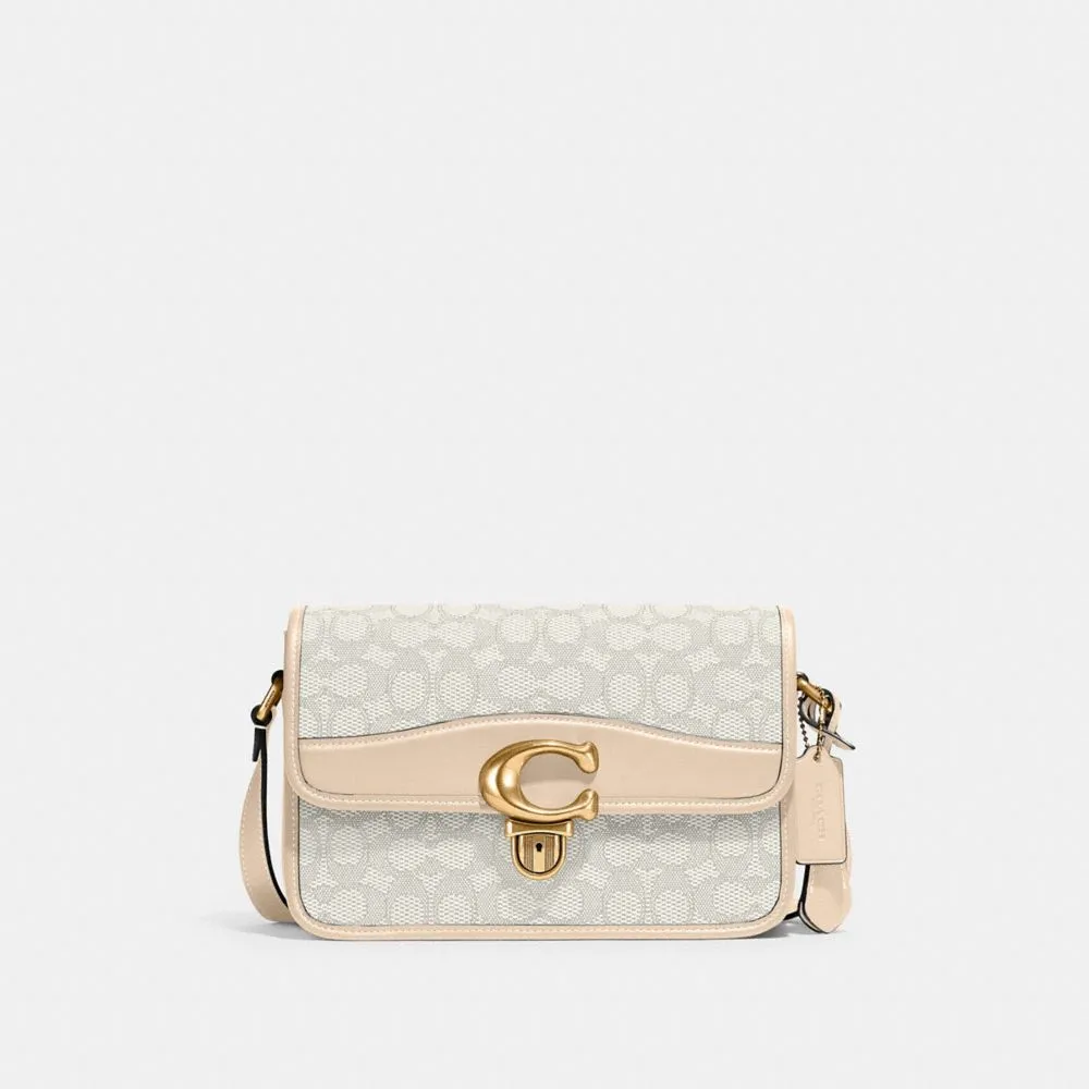 Studio Shoulder Bag In Signature Jacquard