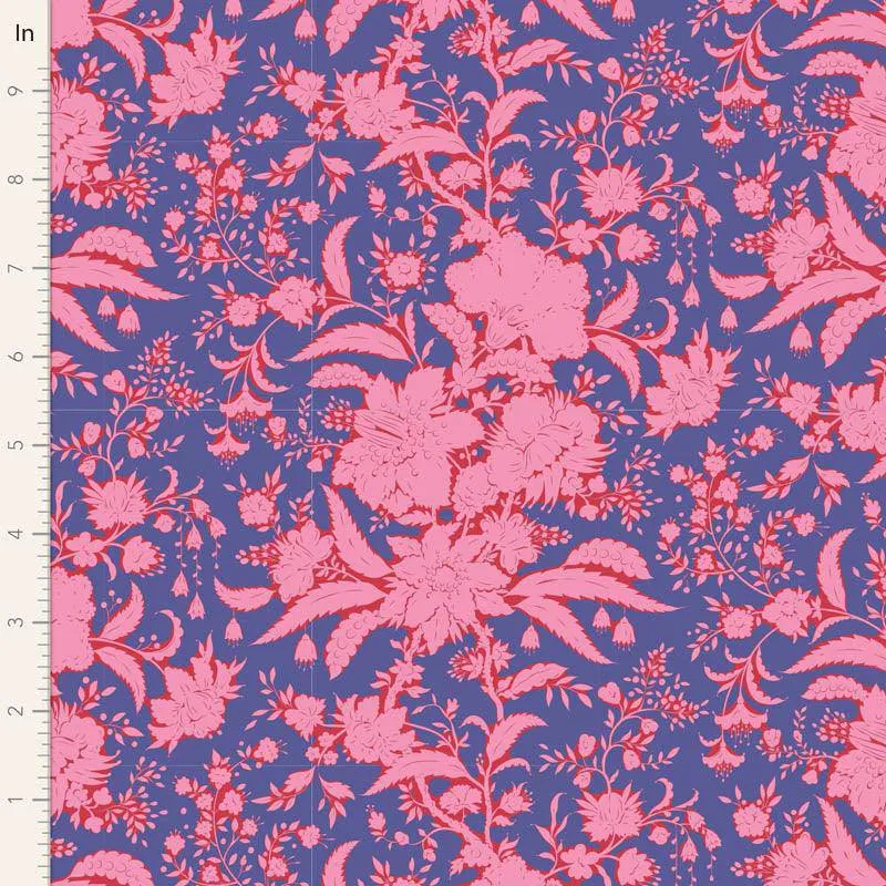 Tilda Bloomsville Fabric | Abloom | Prussian