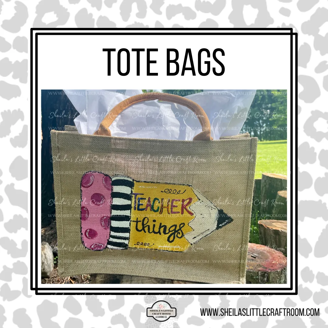 TOTE BAG - TEACHER THINGS